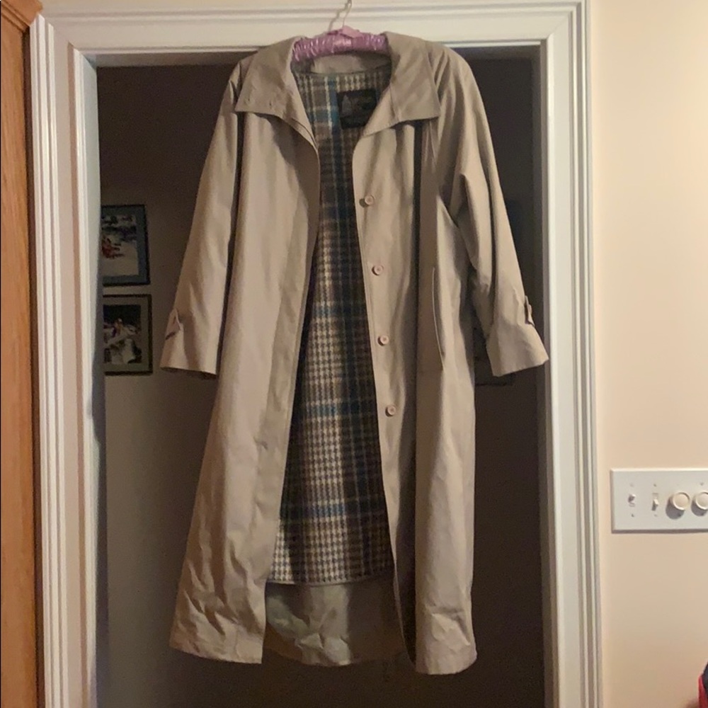 Vintage London fog trench coat